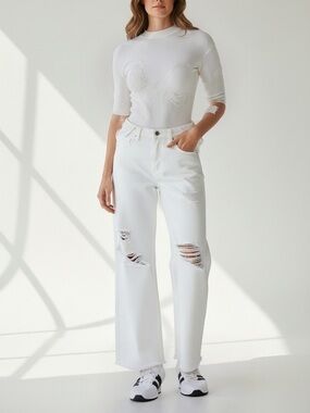 Gary Wood High-Waisted Wide Leg Pants – Size Small